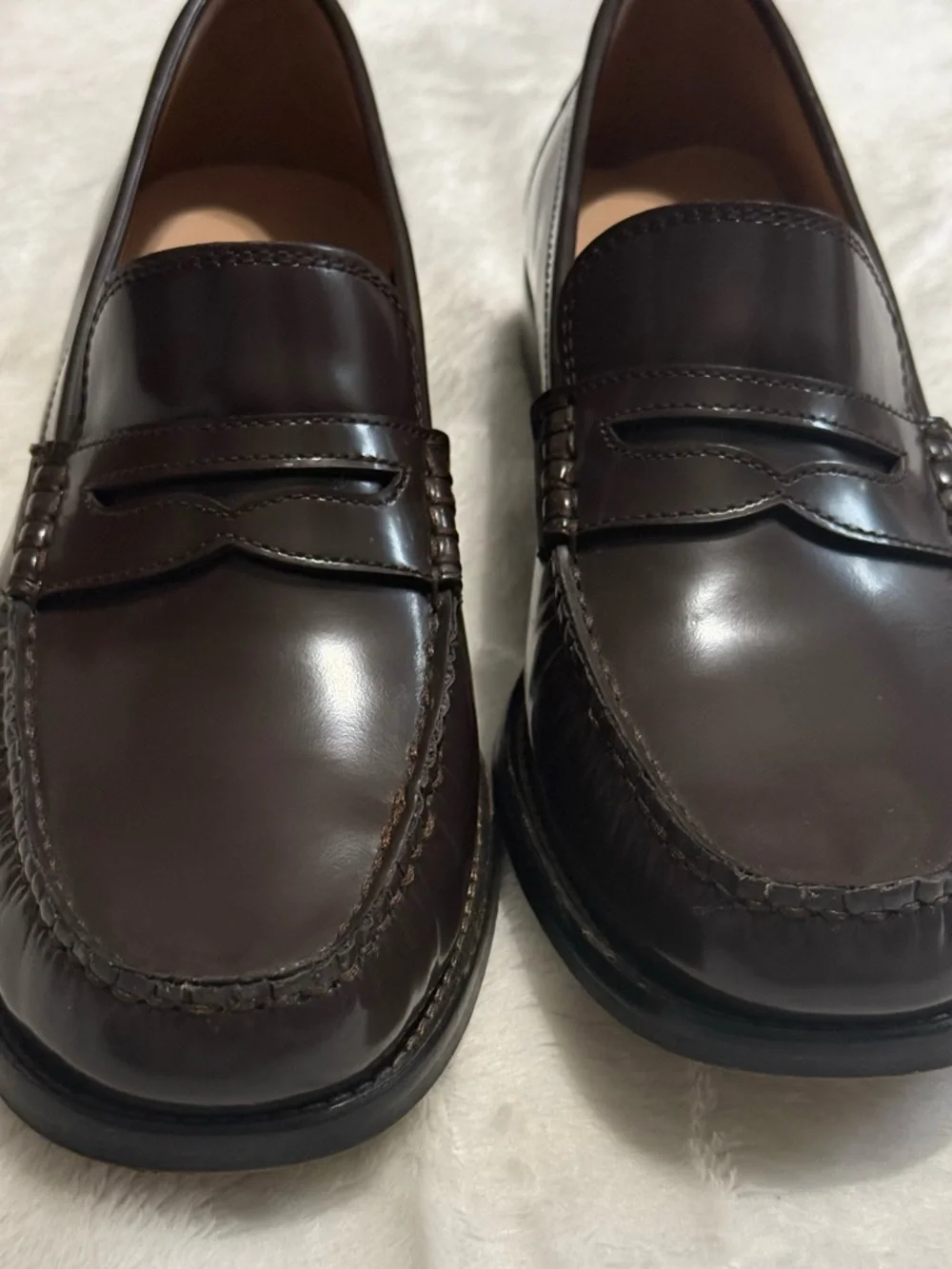 Cole Haan
Women's Lana Lux Penny Remastered Loafers in Dark Brown Leather - Picture 6 of 10